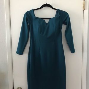 Off the shoulder fitted dress